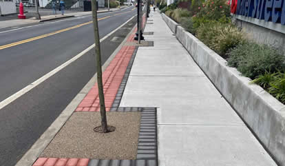 Commercial City Concrete Sidewalks Project